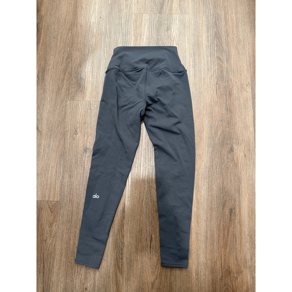 Alo Yoga High-Waist Airbrush Leggings Womens XS Anthracite Gray Activewear 4009 - Picture 2 of 8